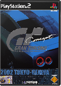 Gran Turismo Concept 2002 Tokyo-Geneva PAL Playstation 2 PAL box art